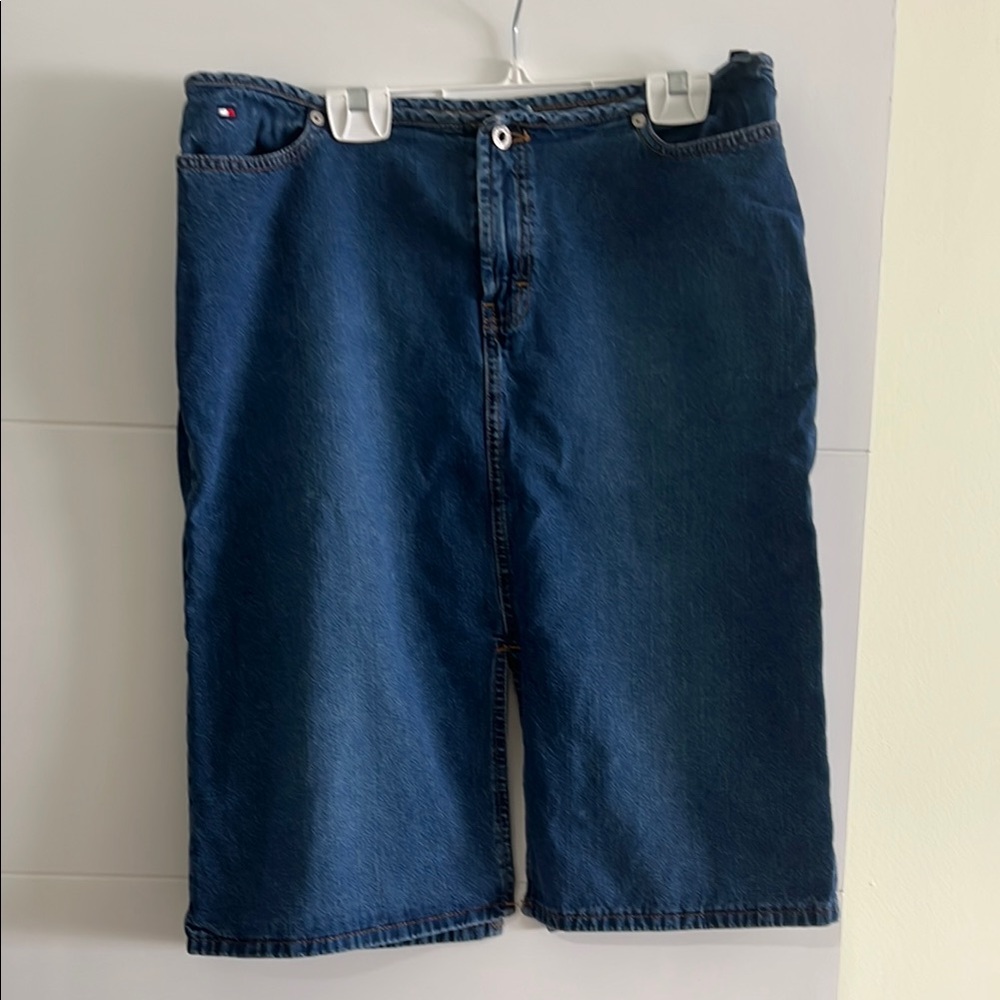 Tommy Hilfiger Blue Pencil Skirt